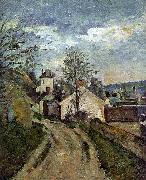 Paul Cezanne The House of Dr Gachet in Auvers painting